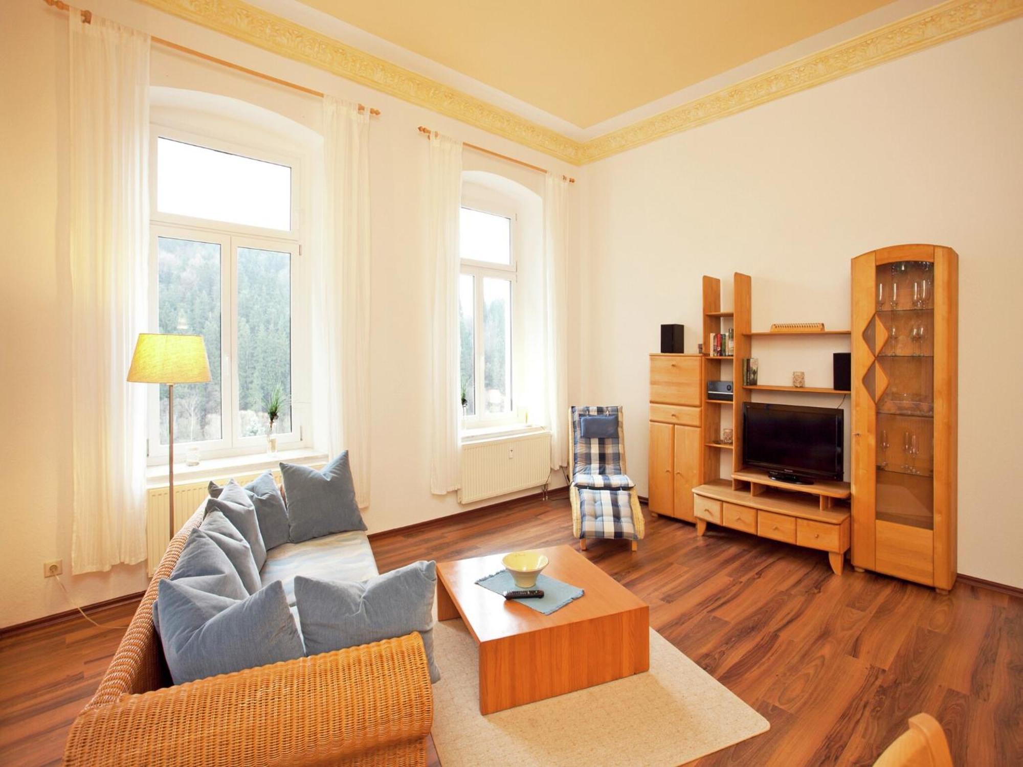 Alluring Villa In Grunhainichen Borstendorf With Garden Leubsdorf Exterior photo